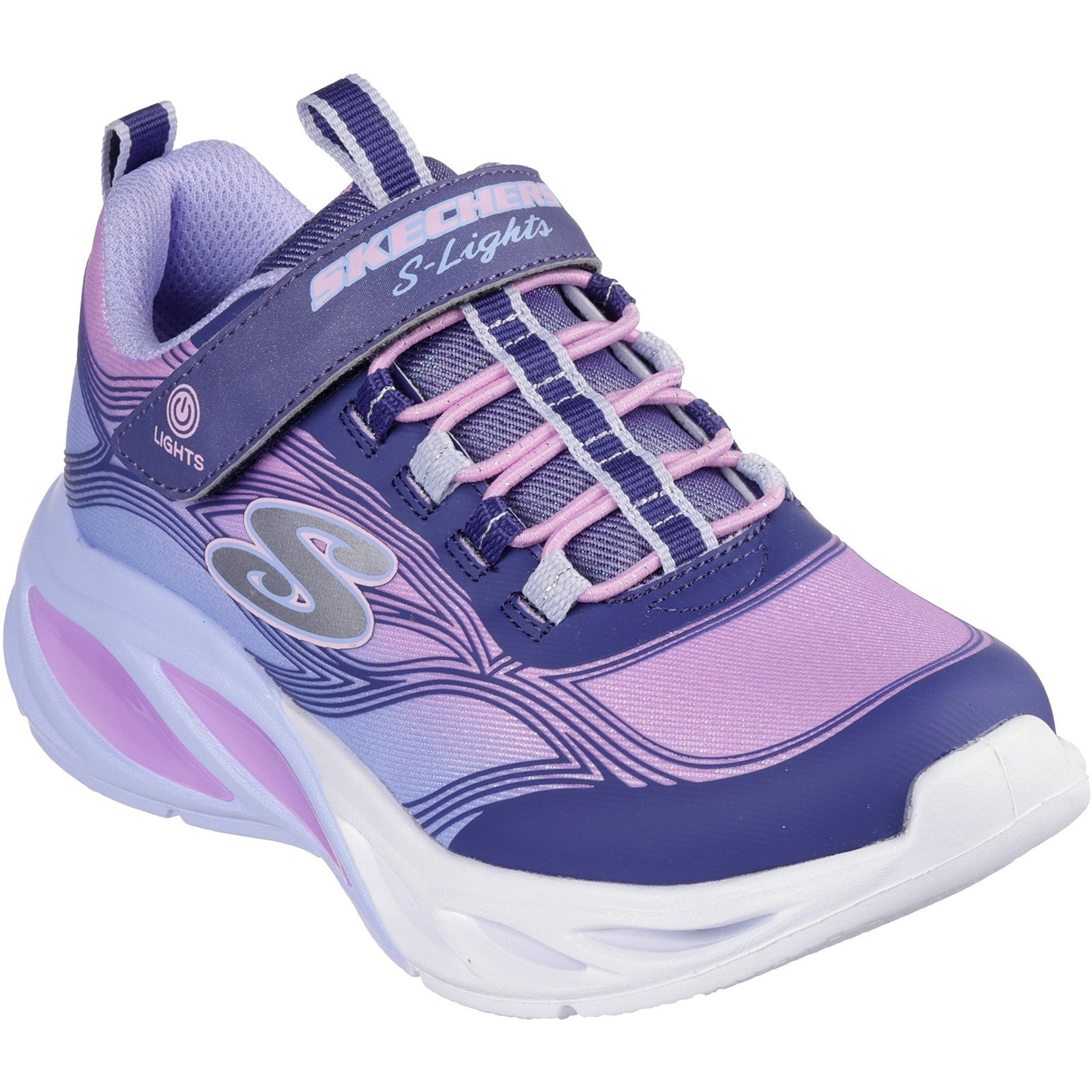 Skechers S-Lights Cosmic Glow Trainers