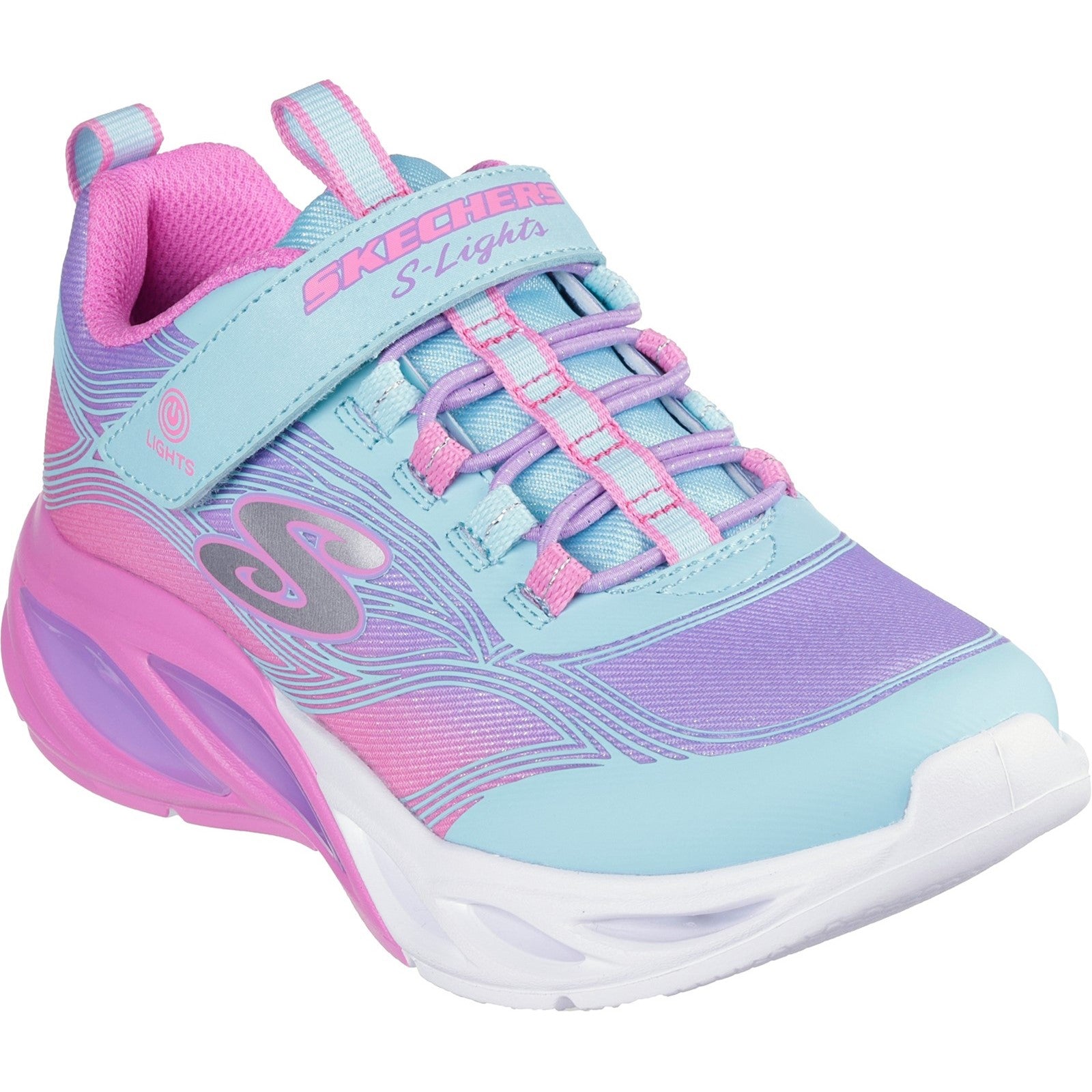 Skechers S-Lights Cosmic Glow Trainers