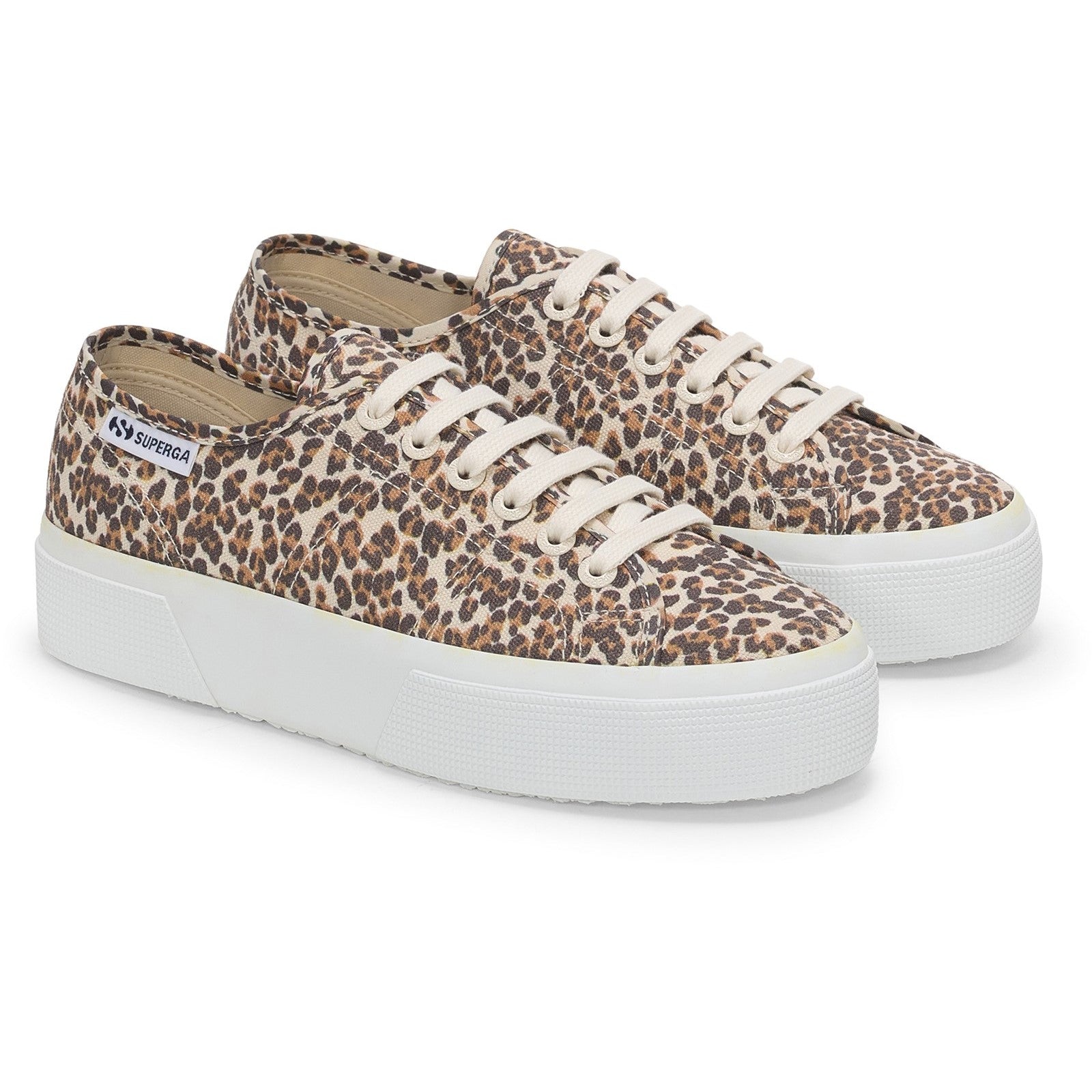 Superga 2740 Leopard Print Trainer