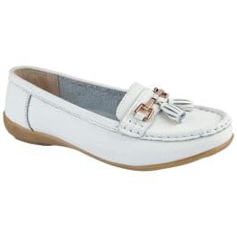 Jo & Joe Ladies Wide Fit Flat Leather Tassel Moccasins Loafer Nautical Shoe Plimsole Pumps Womens Flats