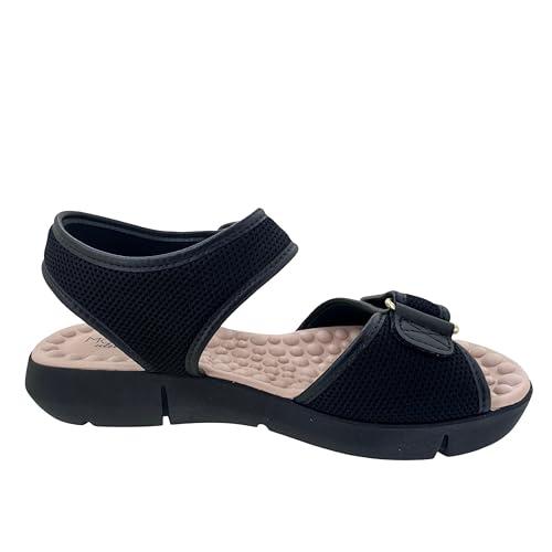 Miss Shoes Two Strap Sandals With