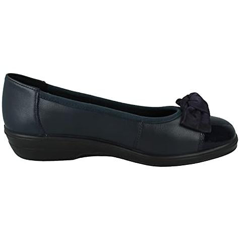 Padders Orient Wide Fitting Womens Cushioned Slip On Shoes Flats