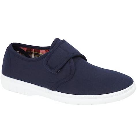 Jo & Joe Kevin Mens Touch Close Canvas Shoes Slippers