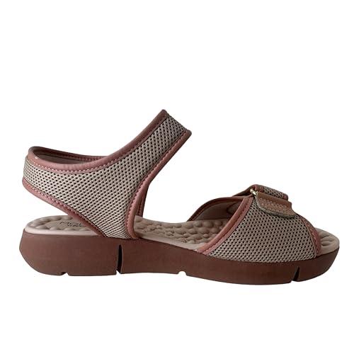 Miss Shoes Two Strap Sandals With