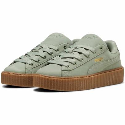 Puma Sneakers Creeper PHATTY Nubuck 396813_ Leather Green 396813-02 Trainers