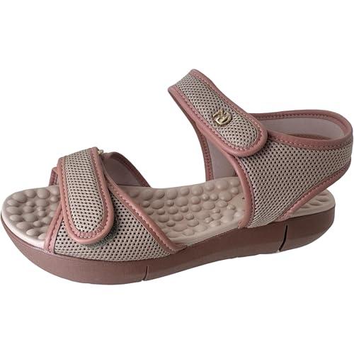 Miss Shoes Two Strap Sandals With