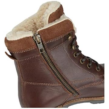 Woodland L032DB Leather Lace-Up Country Boots