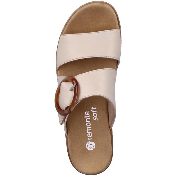 Remonte Remonte D0q51-80 Bily Flat Sandals