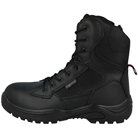 Groundwork Steel Toe Cap Combat Tactical Safety Ankle Boots Security Military Police Boot GR38