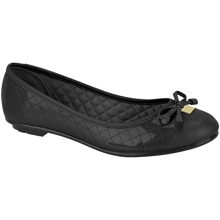 Miss Shoes Quilted Ballet Flat With Flats