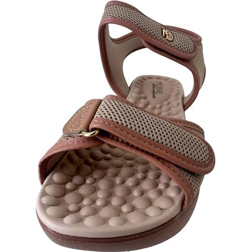 Miss Shoes Two Strap Sandals With