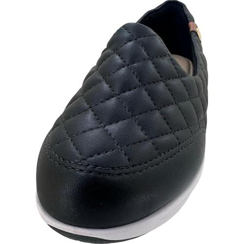 Miss Shoes Ultra Comfort Quilted Slip Sandals