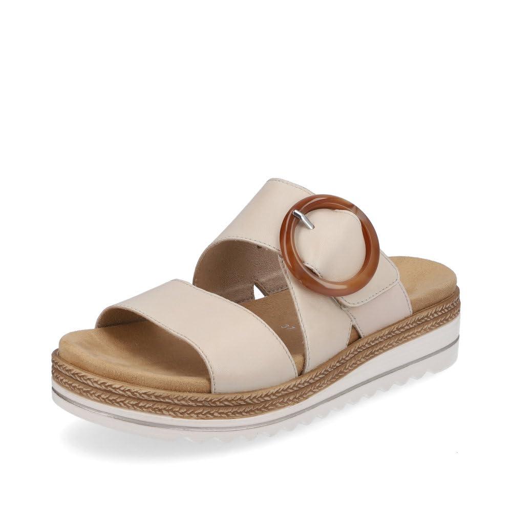 Remonte Remonte D0q51-80 Bily Flat Sandals