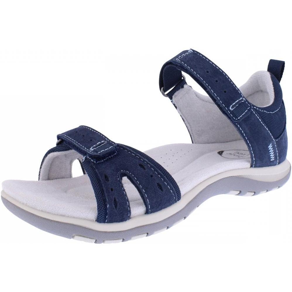 Free Spirit Womens Savannah Double Strap Riptape Sandals 41152