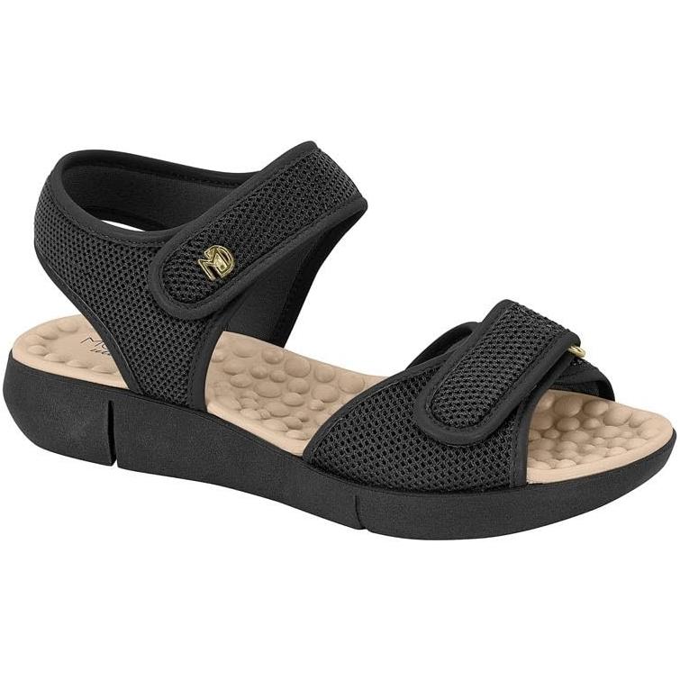 Miss Shoes Two Strap Sandals With