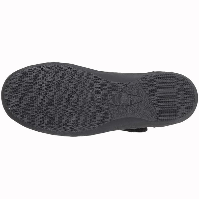 Miss Shoes X-wide Touch Fastening Asymetrical Flats