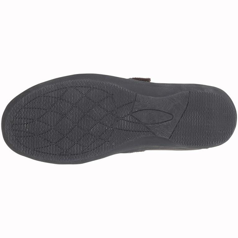 Miss Shoes X Wide Single Bar Flats
