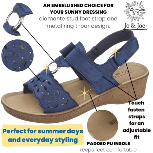 Jo & Joe Faux Leather Sandals