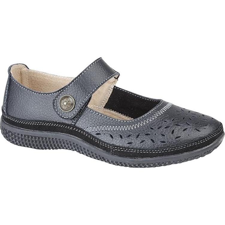 Miss Shoes Comfort Mary Janes Flats