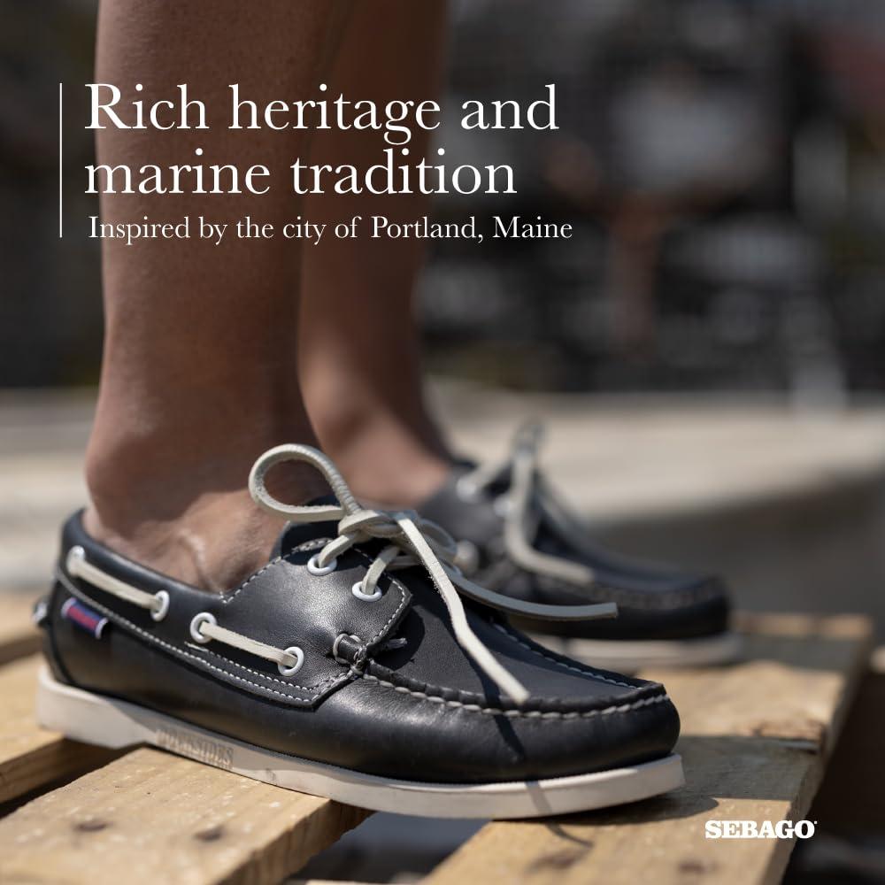 Sebago Docksides Portland Nubuck Shoes