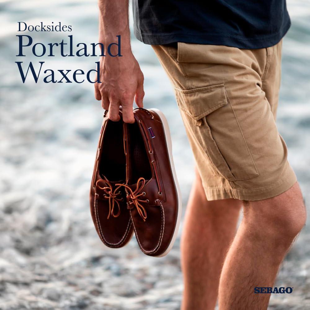 Sebago Docksides Portland Waxed Shoes