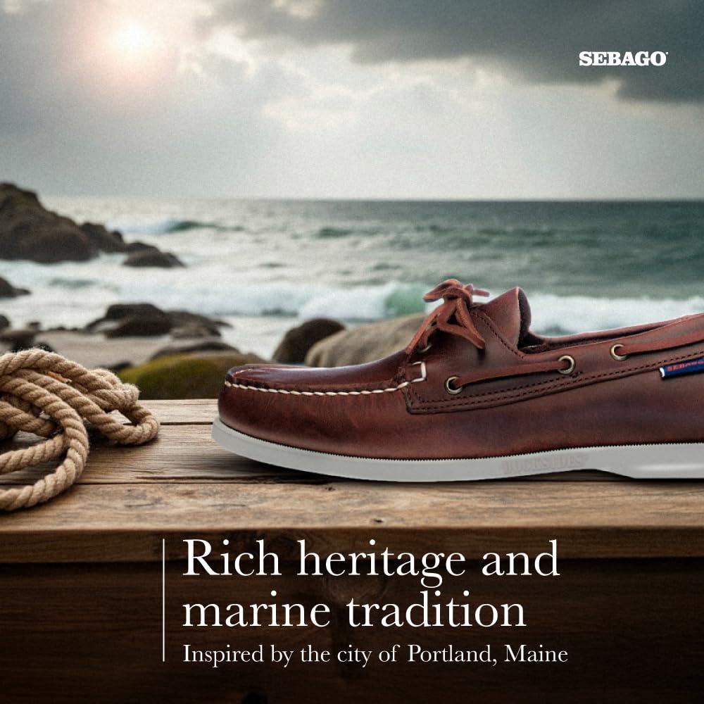 Sebago Docksides Portland Waxed Shoes