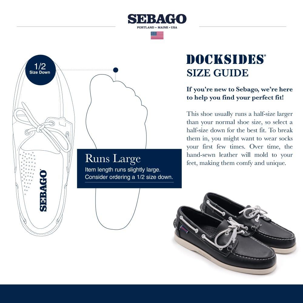 Sebago Docksides Portland Nubuck Shoes