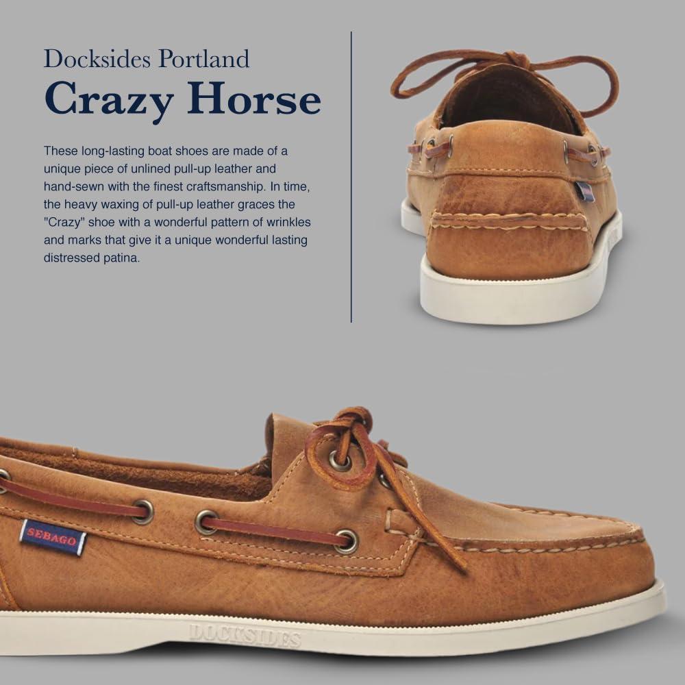 Sebago Docksides Portland Nubuck Shoes