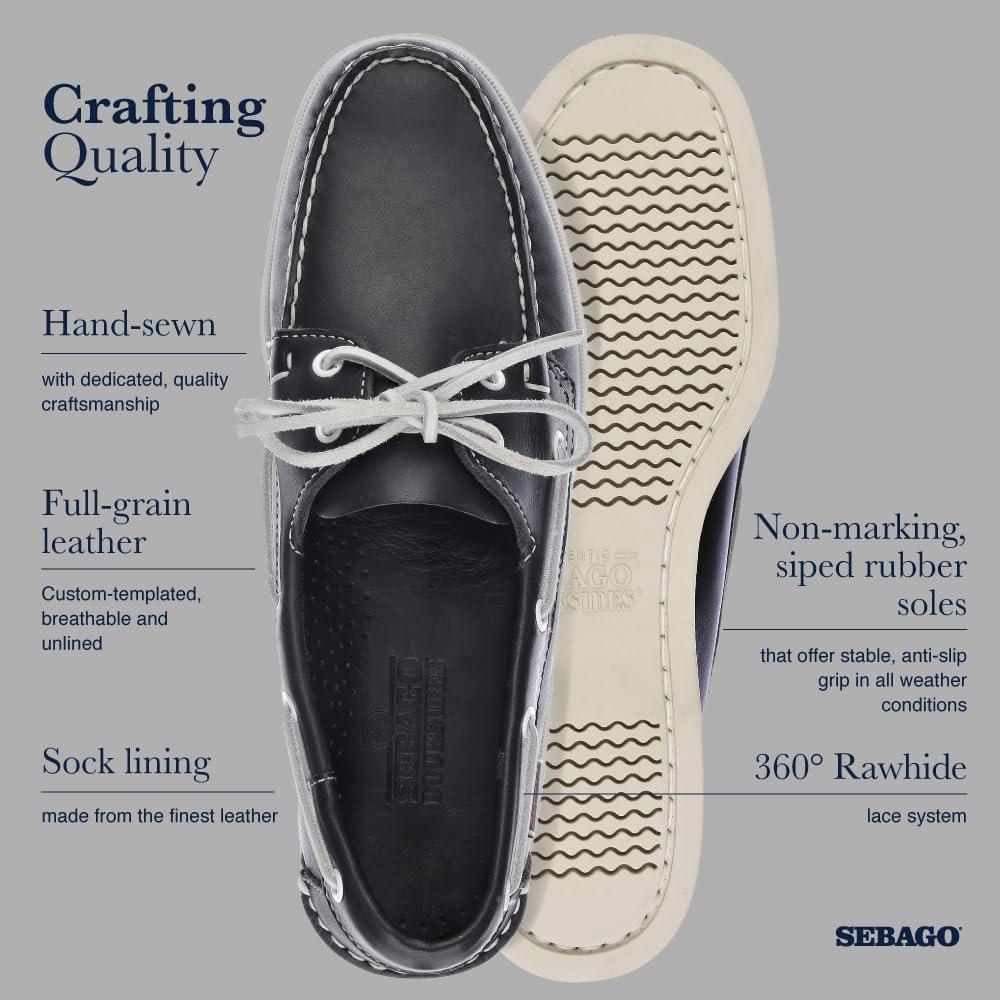 Sebago Docksides Portland Nubuck Shoes