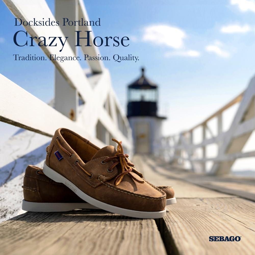 Sebago Docksides Portland Nubuck Shoes