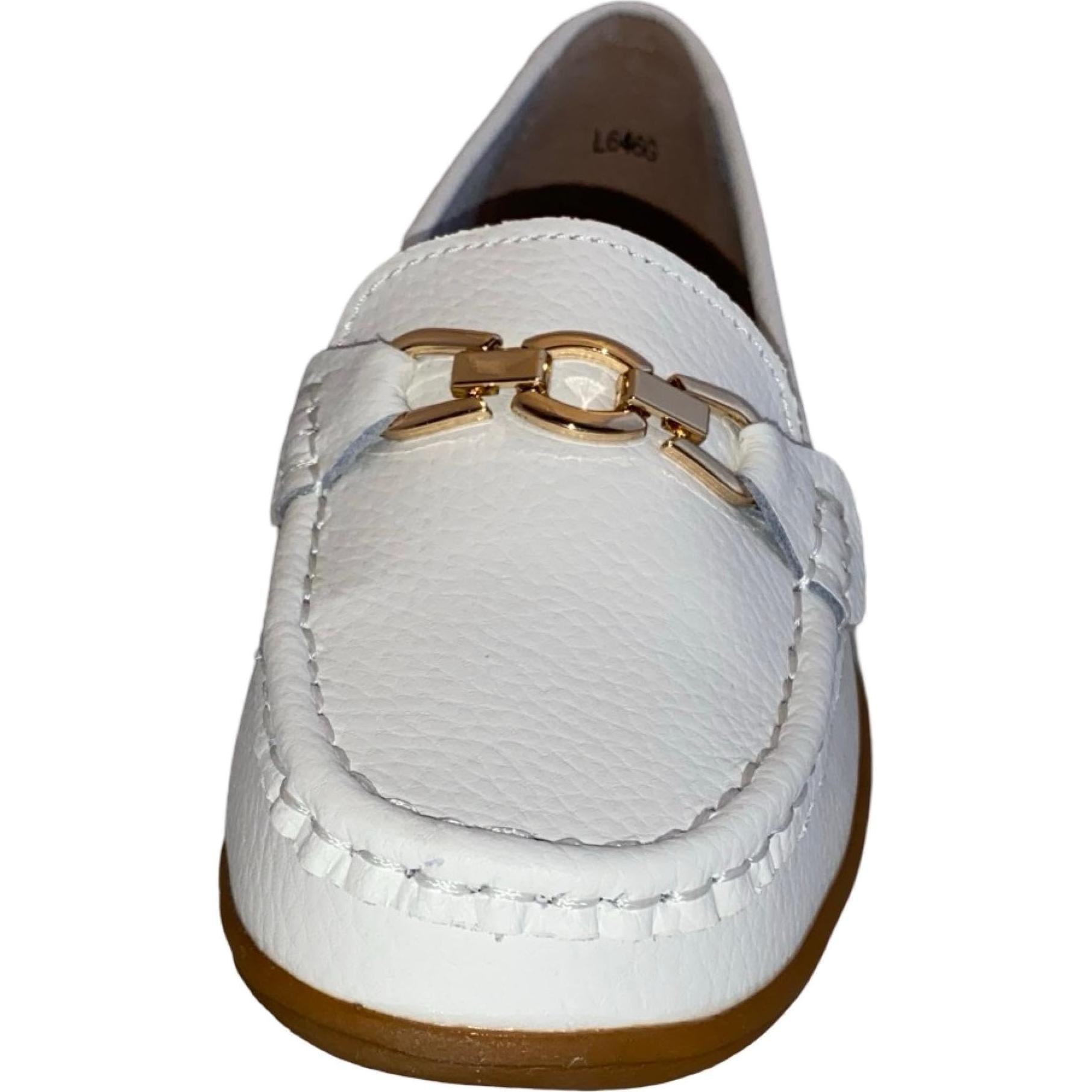 Miss Shoes Saddle Loafer Flats