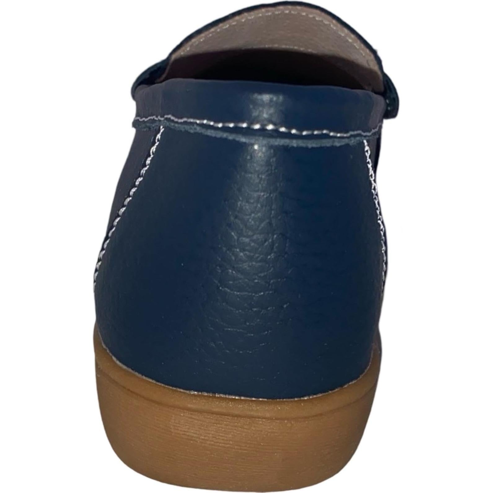 Miss Shoes Saddle Loafer Flats