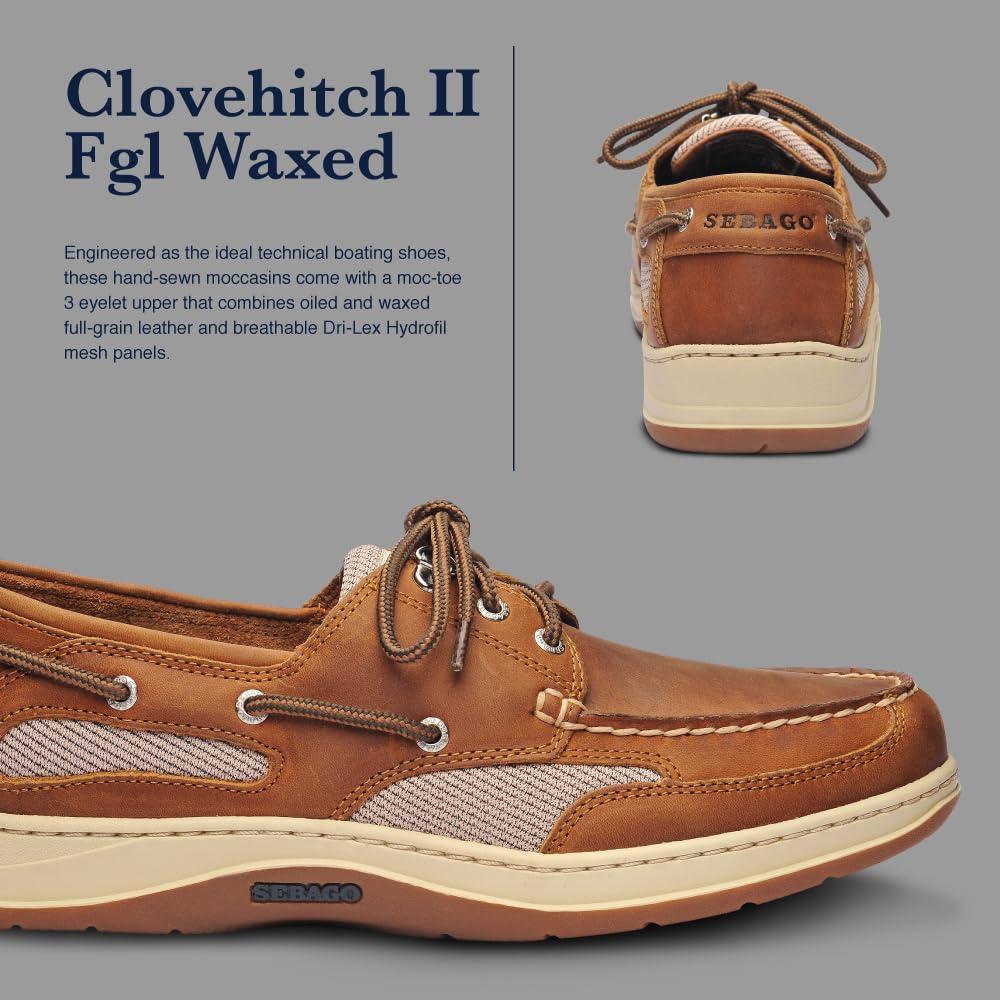 Sebago Clovehitch Ii Fgl Waxed Shoes