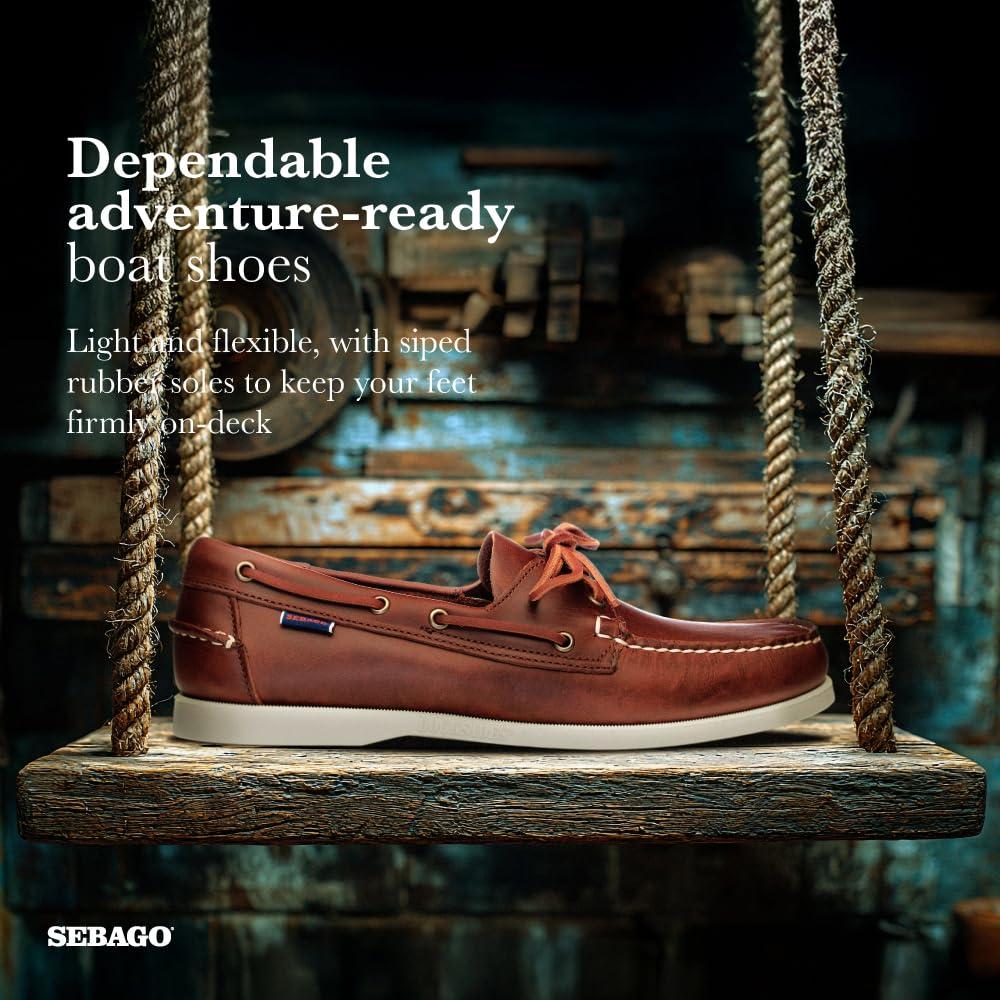 Sebago Docksides Portland Waxed Shoes