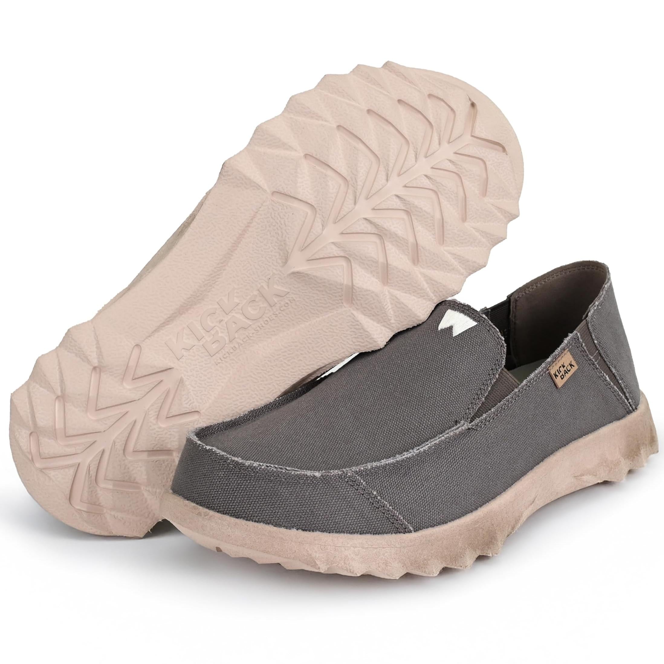 Kickback Couch Classic Men's Slip-On or Slide in Canvas Loafers Shoes