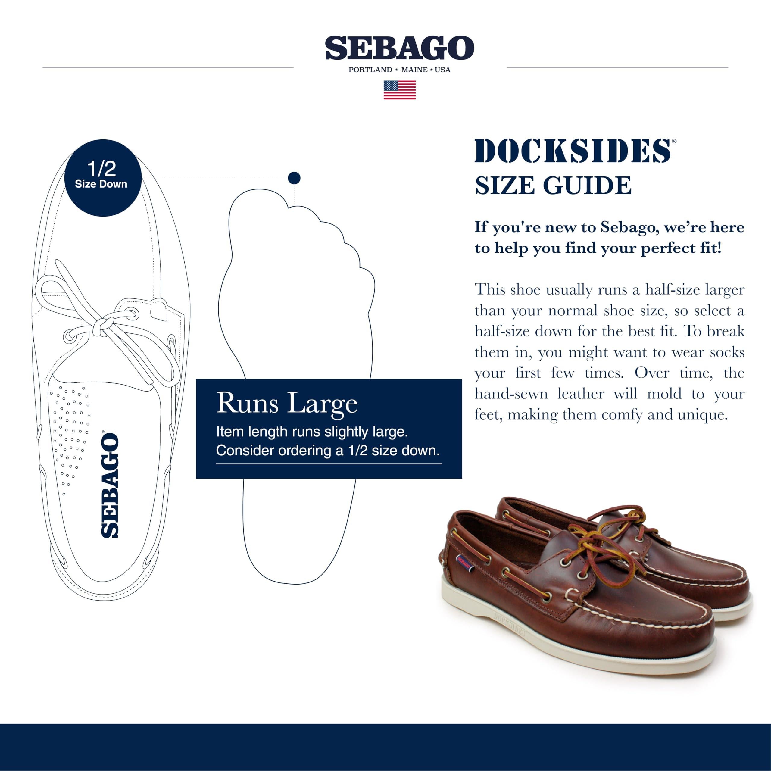 Sebago Docksides Portland Waxed Shoes