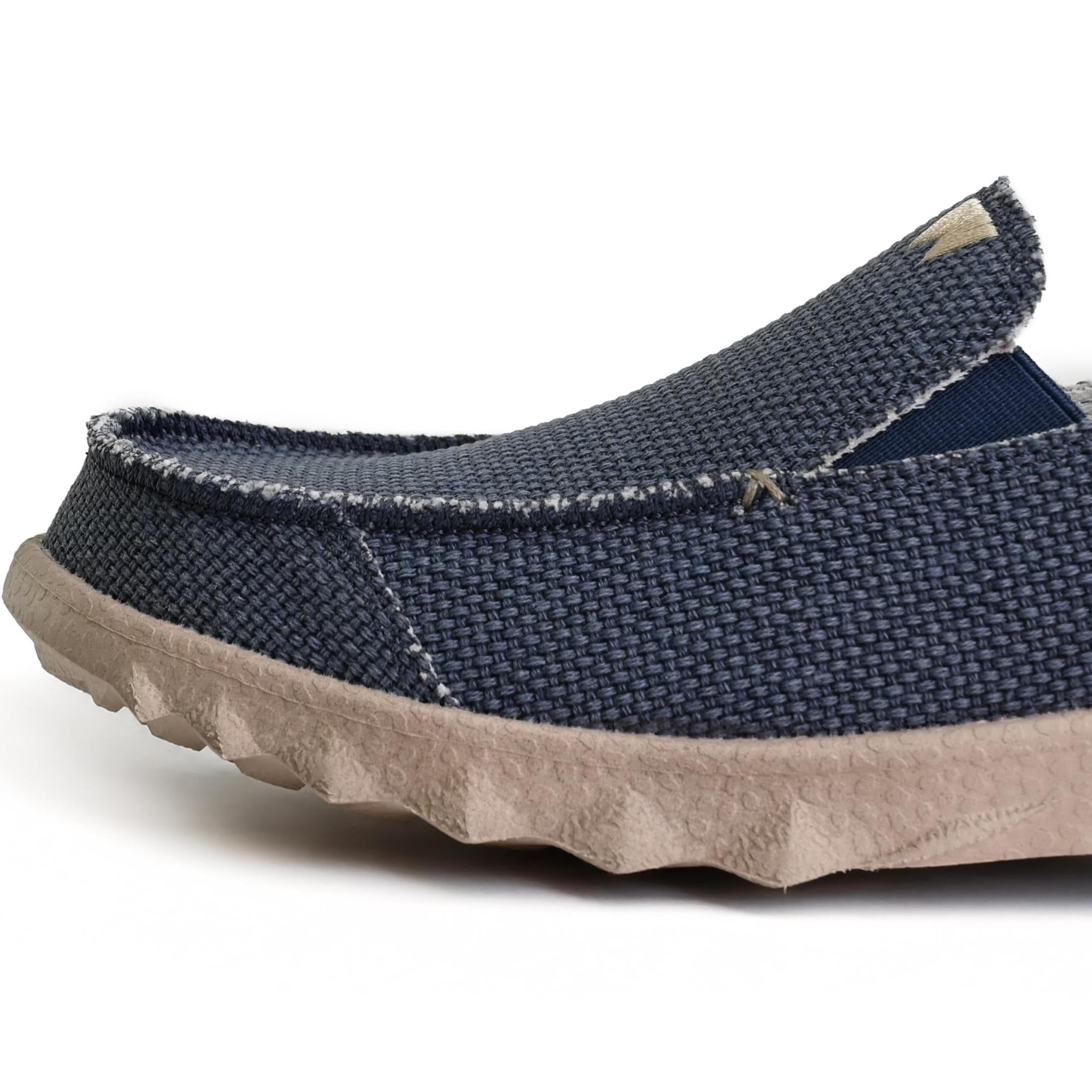 Kickback Couch Classic Men's Slip-On or Slide in Canvas Loafers Shoes