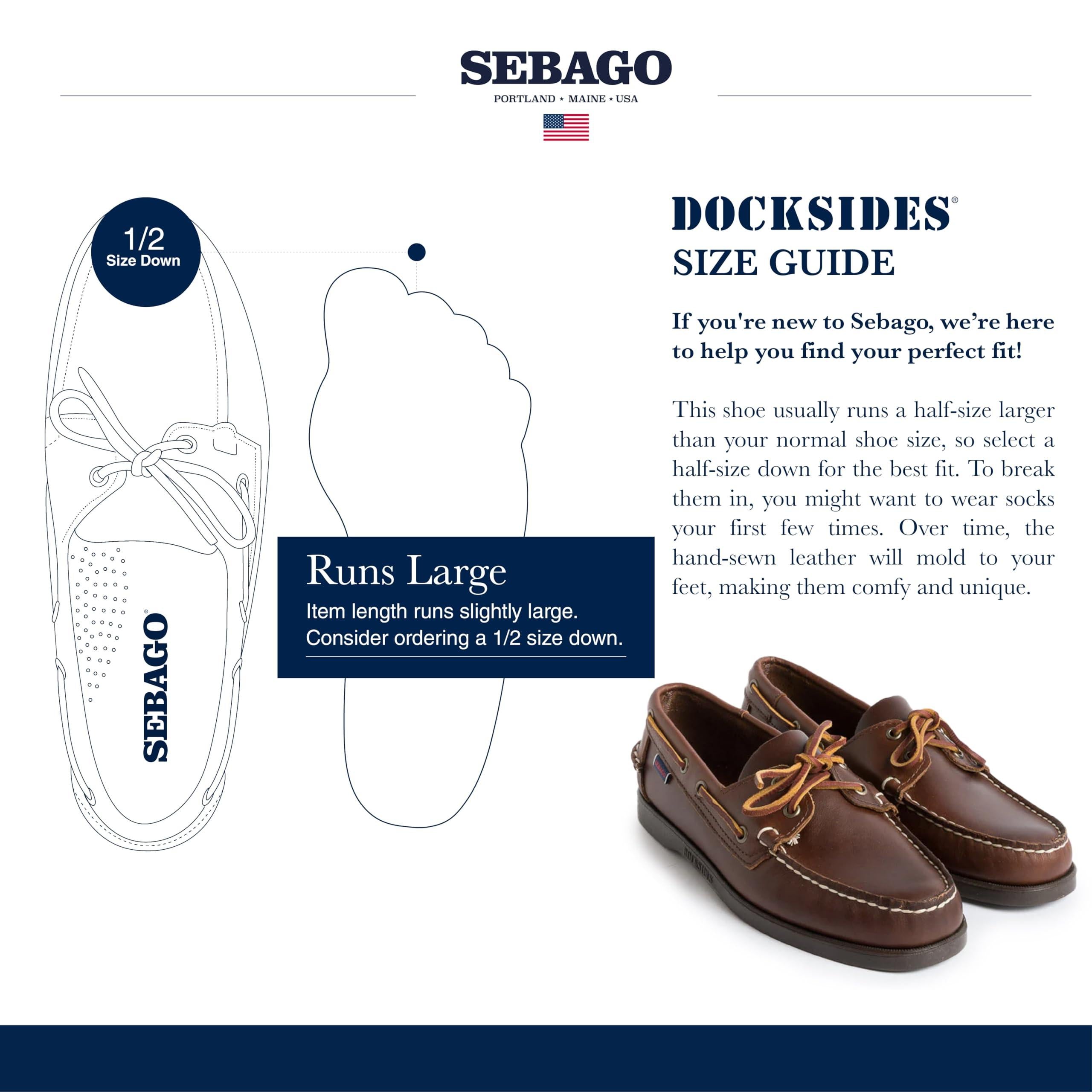 Sebago Docksides Portland Waxed Shoes