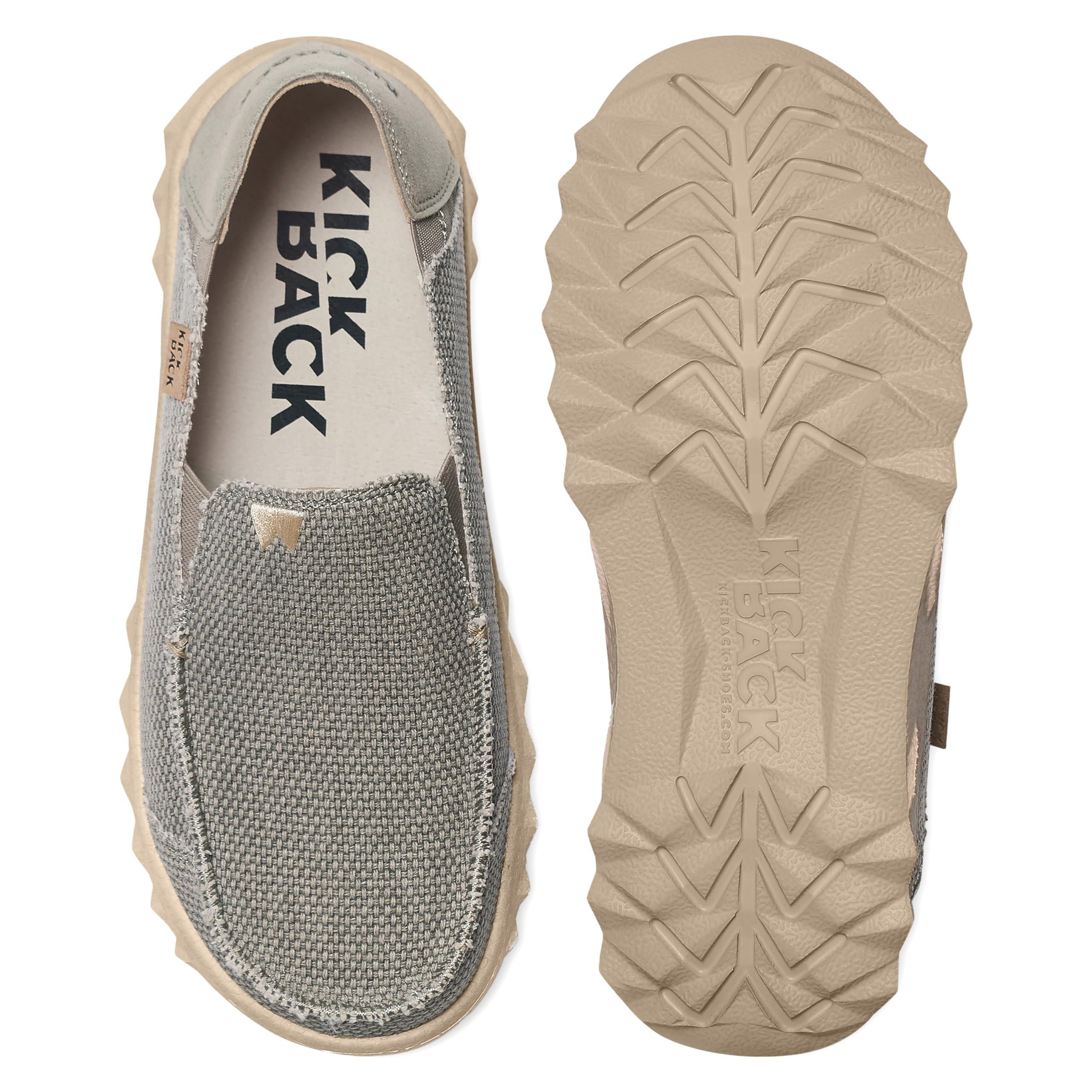 Kickback Couch Classic Men’s Canvas Slip On Loafers K10212012 Shoes
