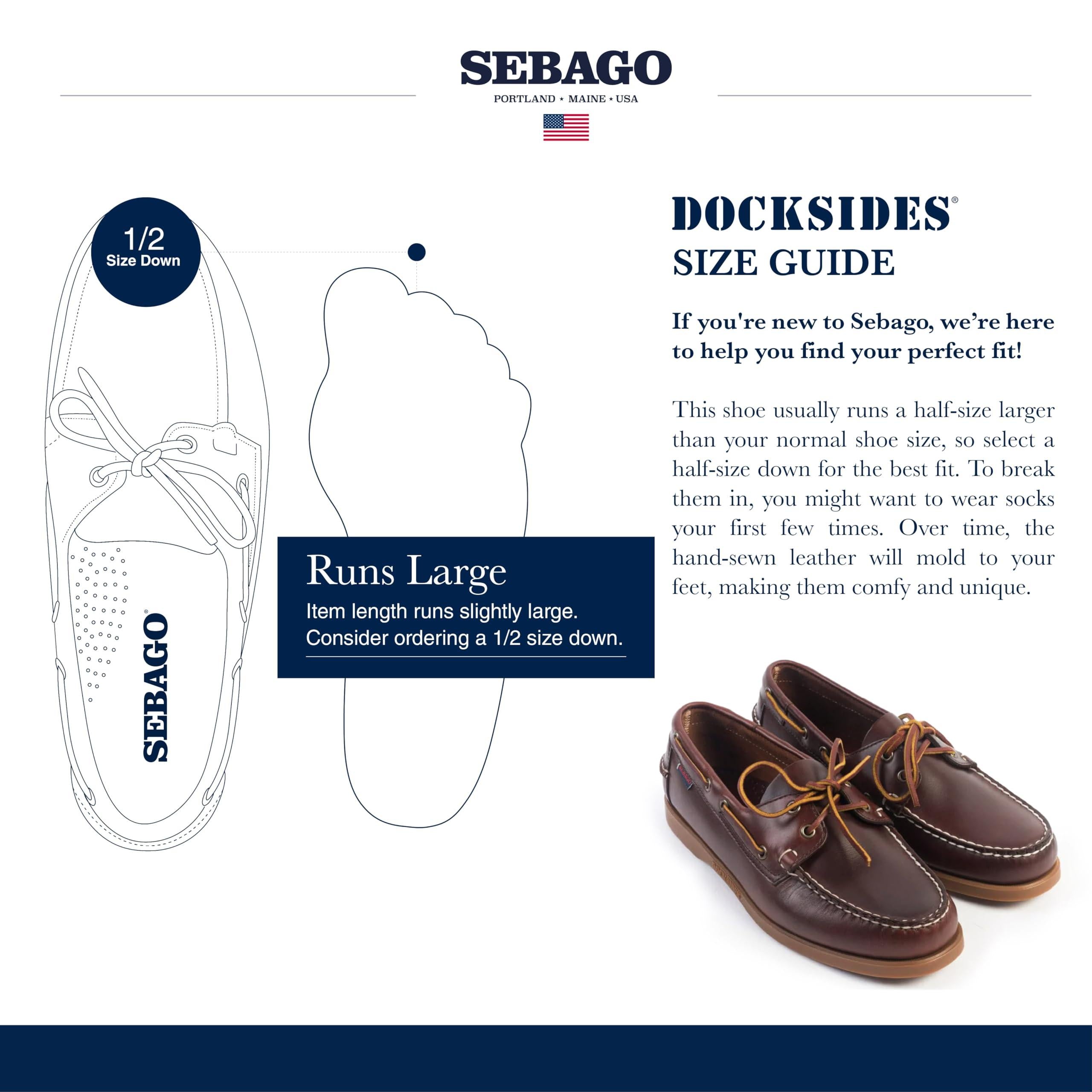 Sebago Docksides Portland Waxed Shoes
