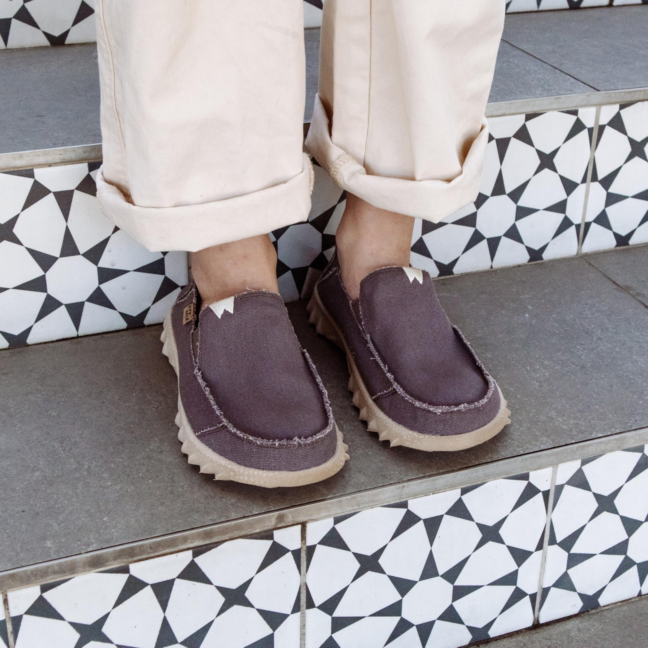 Kickback Couch Classic Men's Slip-On or Slide in Canvas Loafers Shoes