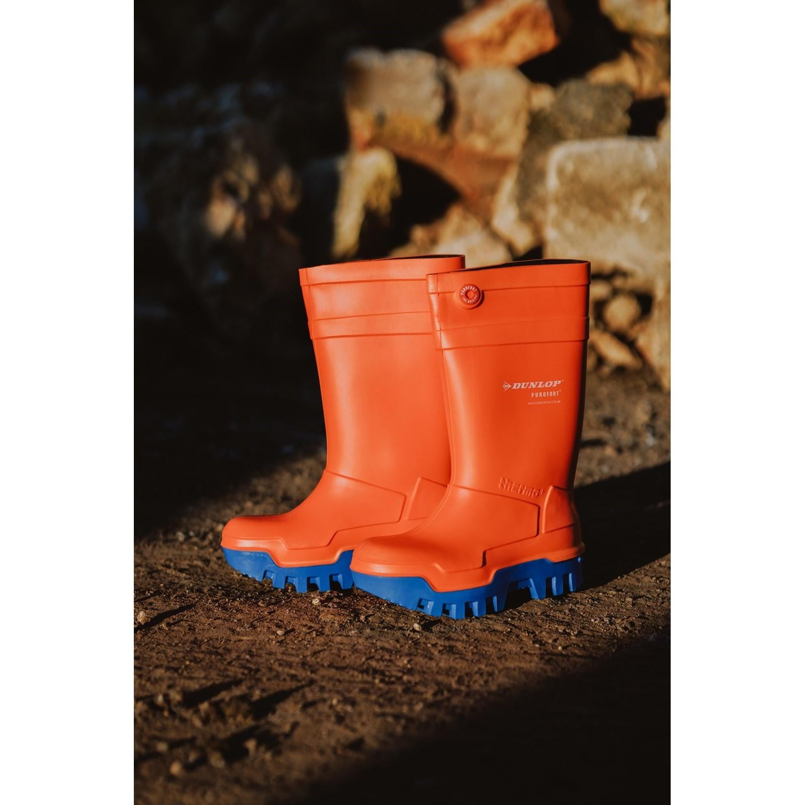 Dunlop Purofort Thermo+ Full Safety Wellington Shoes