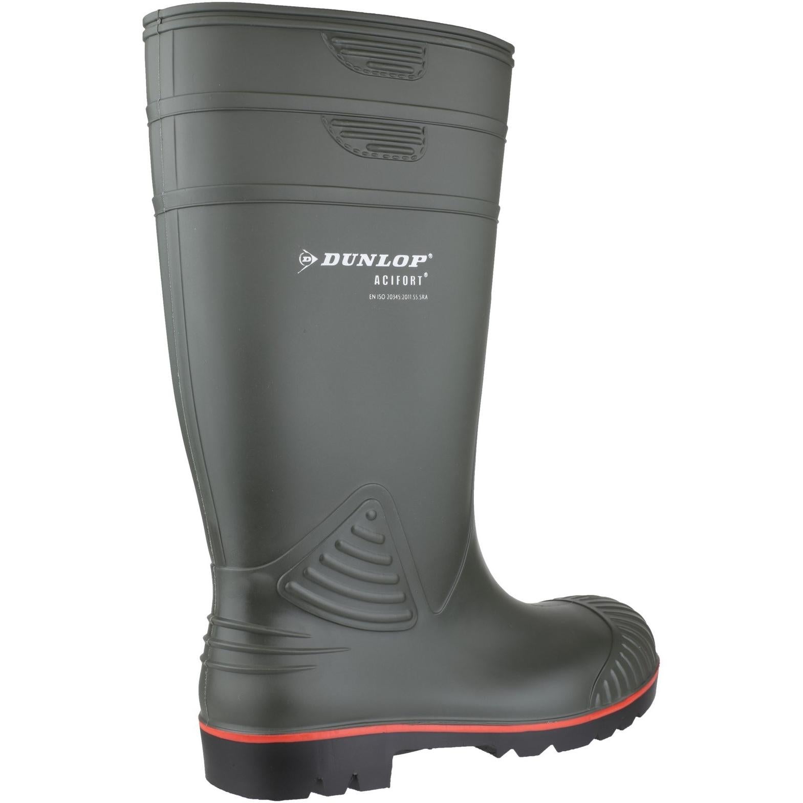Dunlop Acifort Heavy Duty Full Safety Wellington Shoes