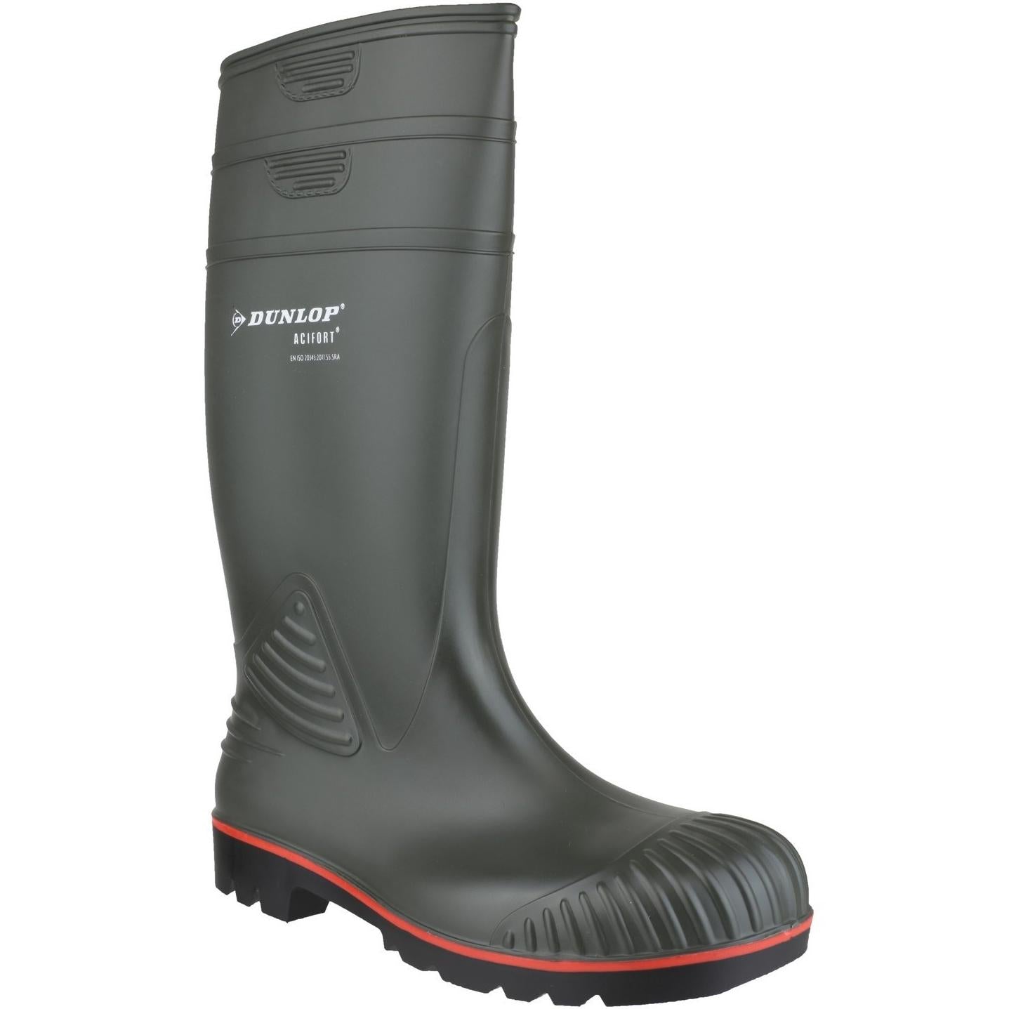Dunlop Acifort Heavy Duty Full Safety Wellington Shoes