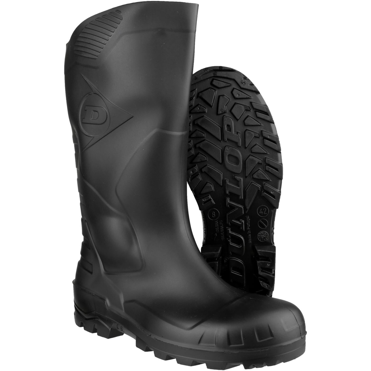 Dunlop Devon Full Safety Wellington Boots
