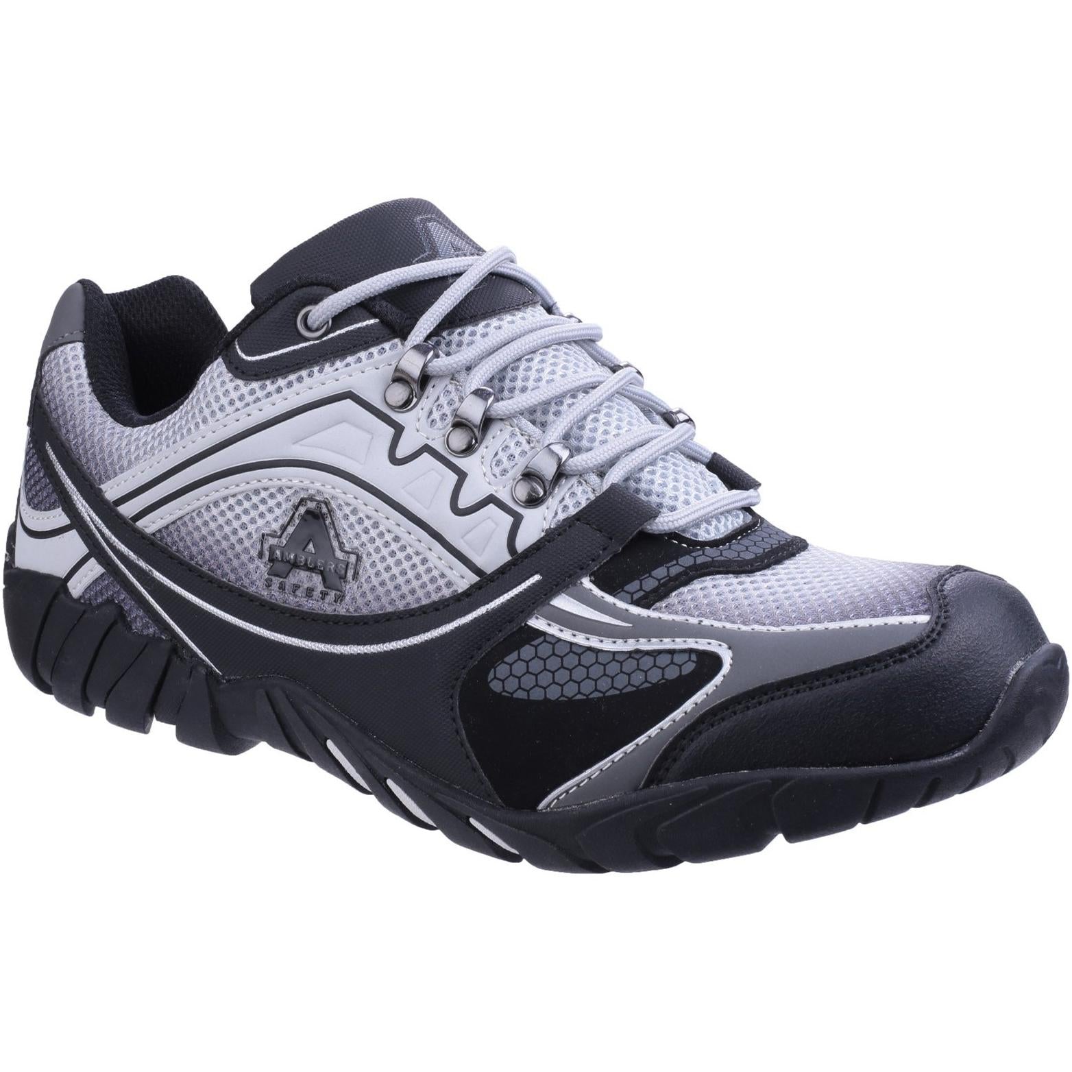 Amblers Safety FS702 Granite Vegan-Friendly Antistatic Lace up Safety Trainer