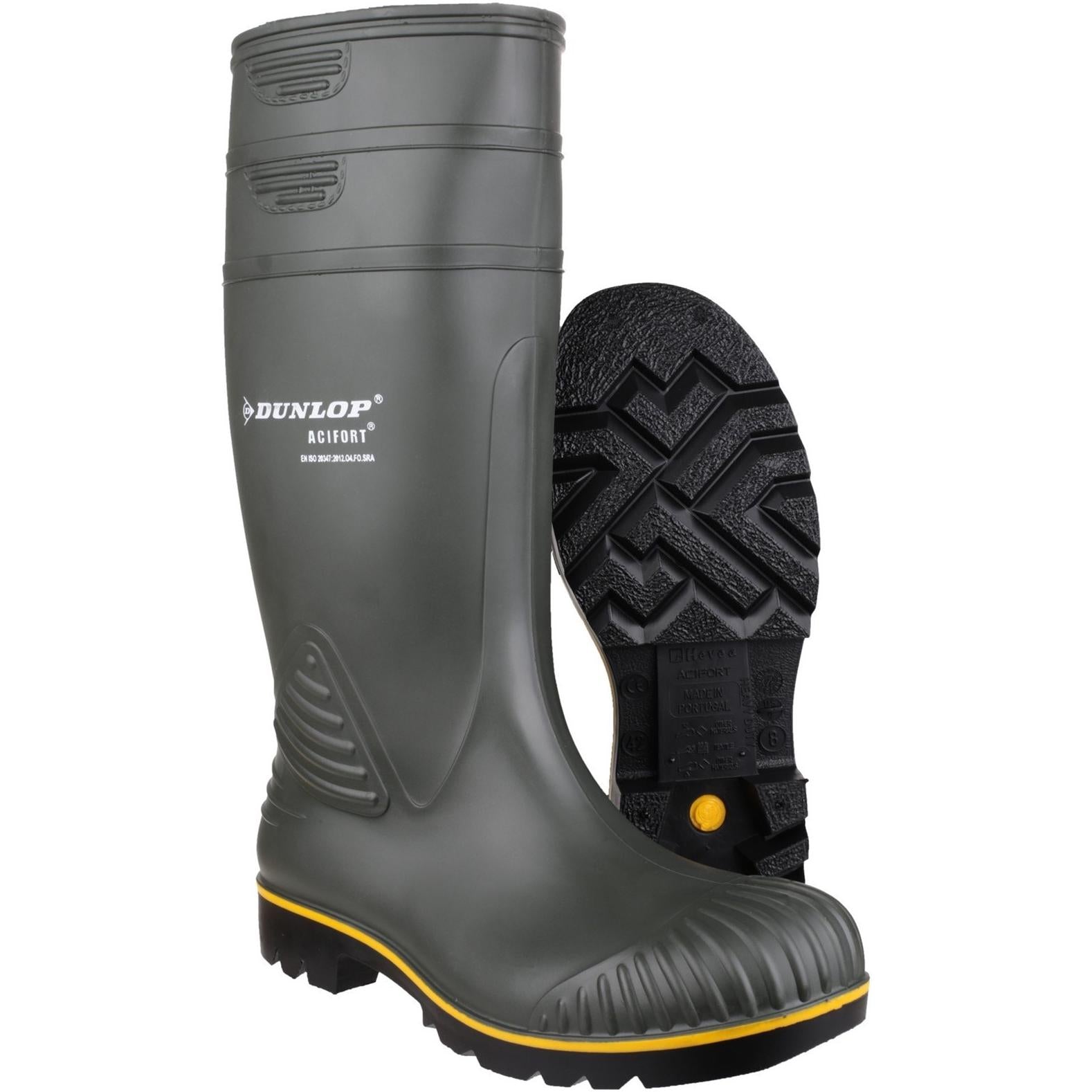Dunlop Acifort Heavy Duty Non Safety Wellington Boots