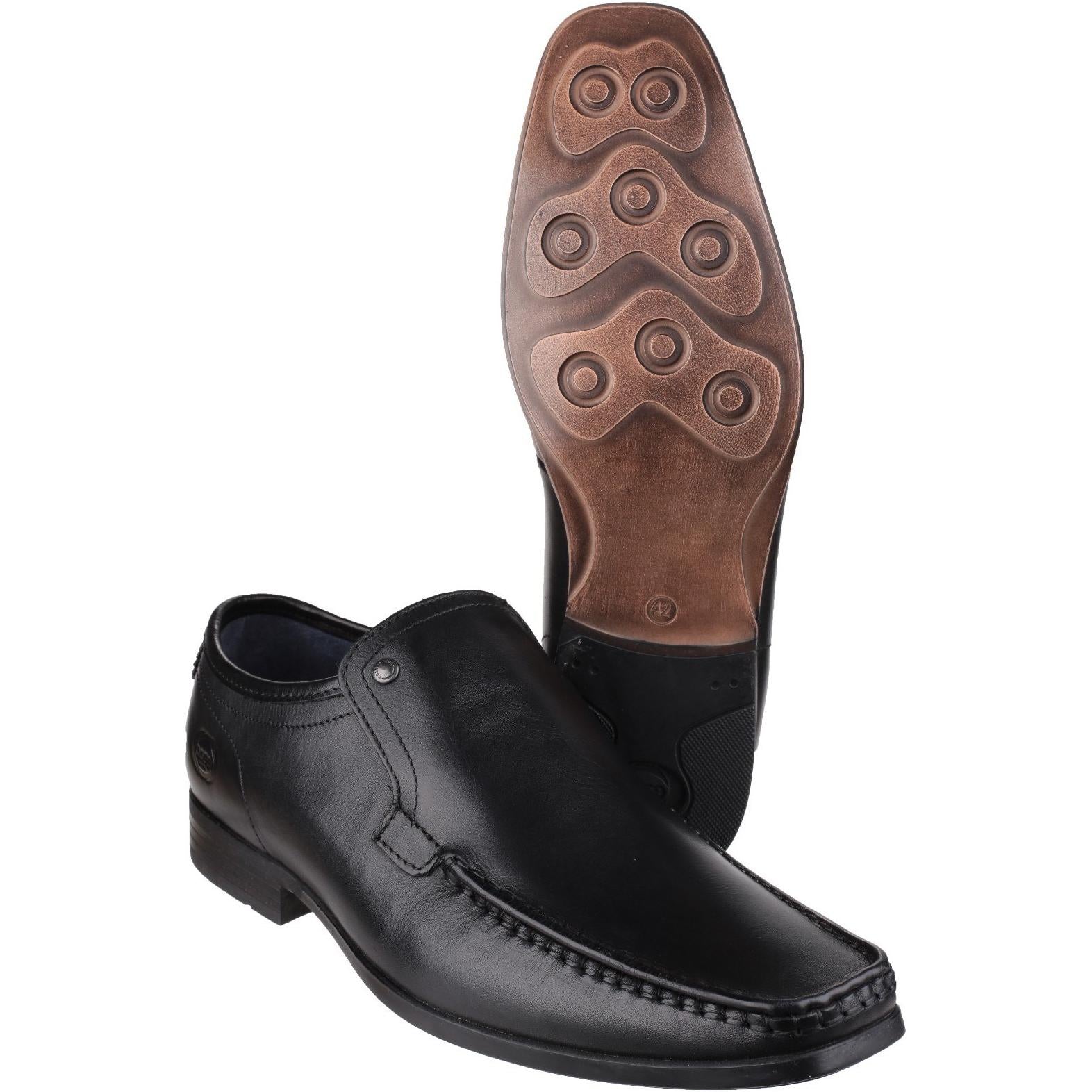 Base London Carnoustie Waxy Moccasin Shoe