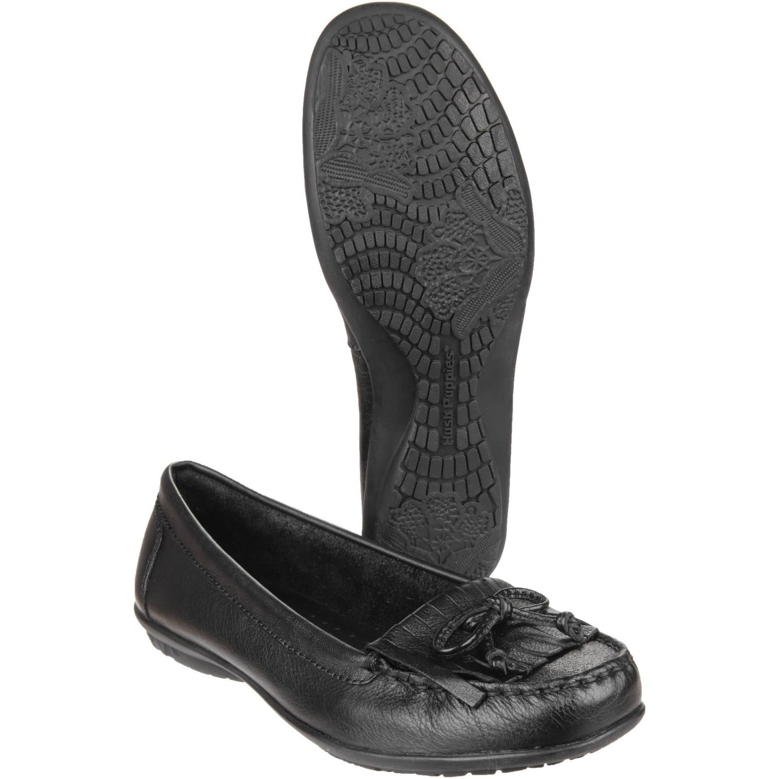 Hush Puppies Ceil Mocc Kilty Flats