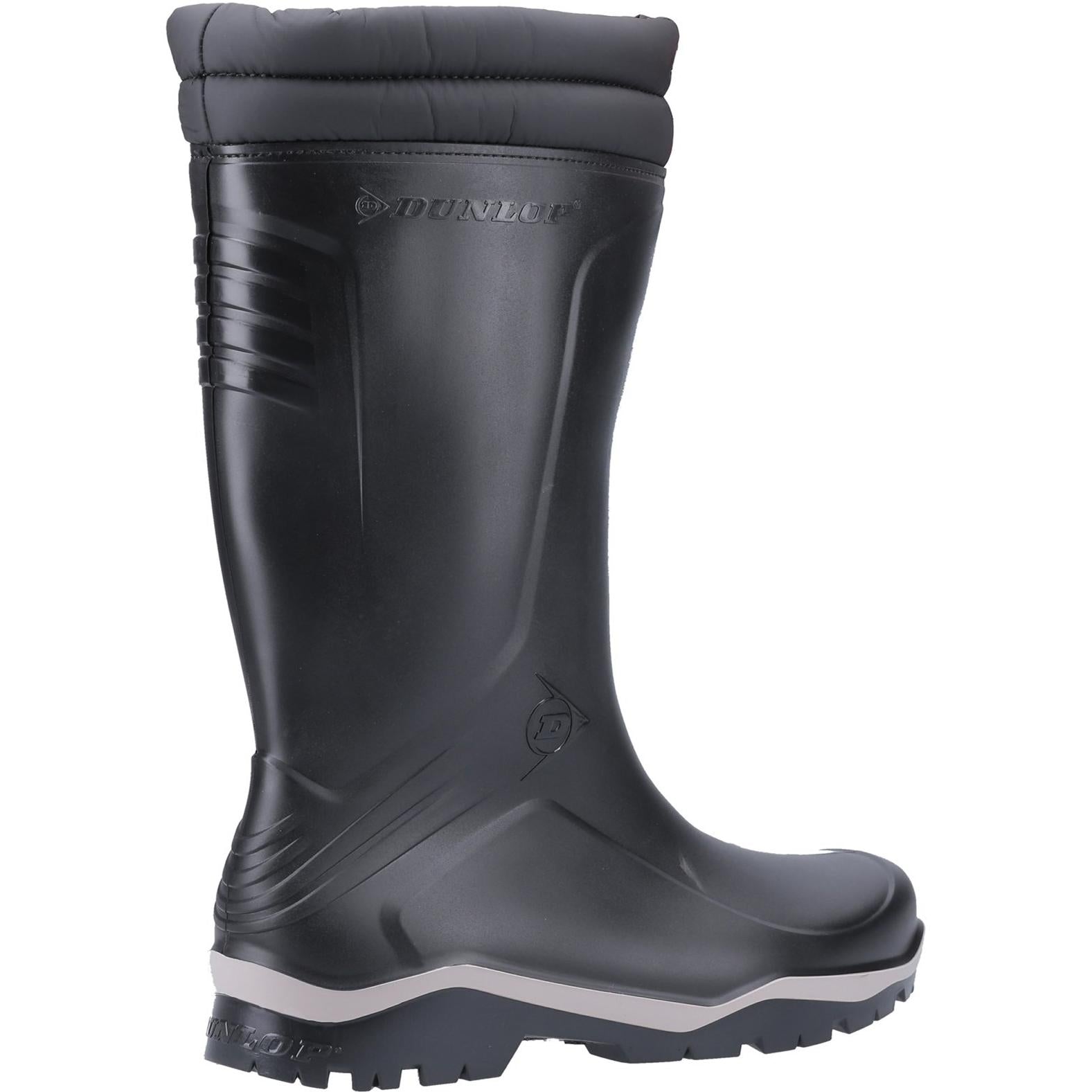 Dunlop Blizzard Plain Rubber Wellington Boots